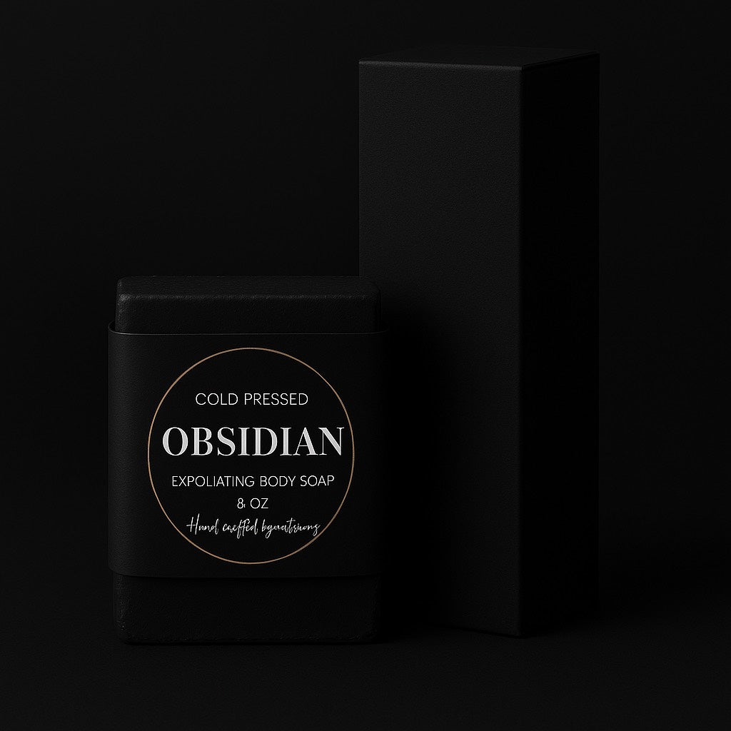 Saabun :Cold Pressed Obsidian Soap – Deep Cleansing & Skin Renewal
