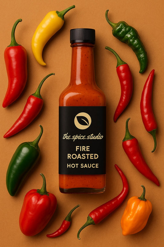 Fire Roast Hot Pepper Sauce – Smoky, Spicy & Irresistibly Bold