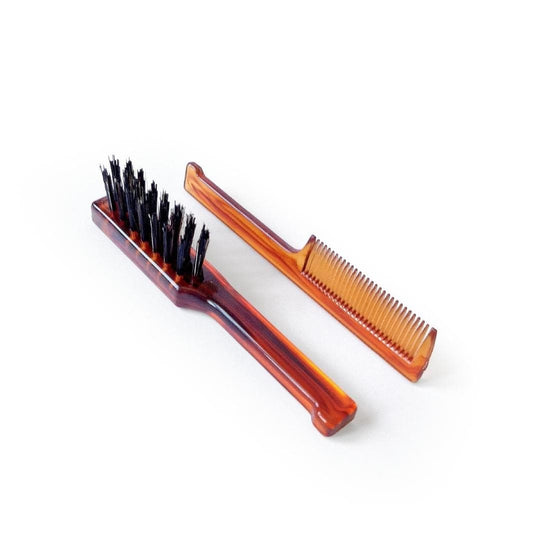 Moustache and Beard Grooming Set with Brush & Comb