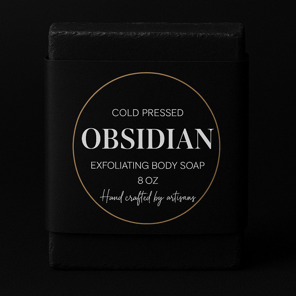 Saabun :Cold Pressed Obsidian Soap – Deep Cleansing & Skin Renewal