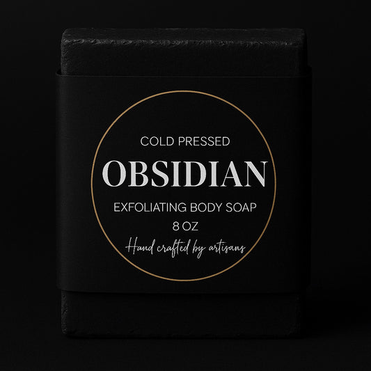 Saabun :Cold Pressed Obsidian Soap – Deep Cleansing & Skin Renewal