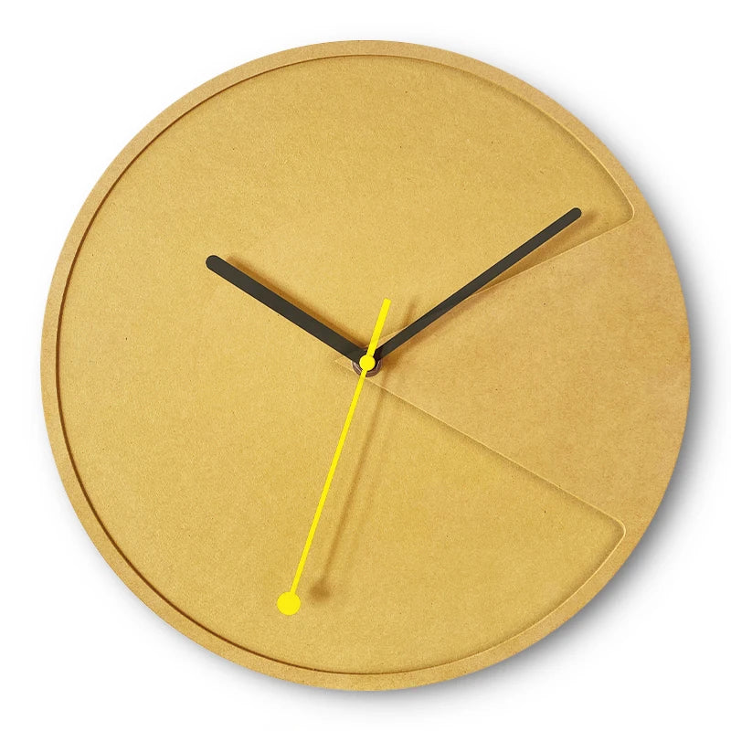 Minimalist Wall Clock - Gold