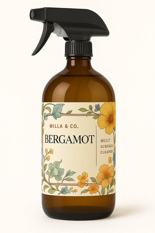 Bergamot Infused Multi-Surface Cleaner – A Refreshing, All-Purpose Clean